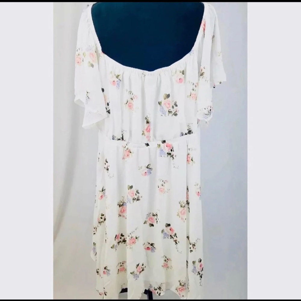 Torrid Off-Shoulder Chiffon Dress 4X NWT Last One! - Picture 6 of 7